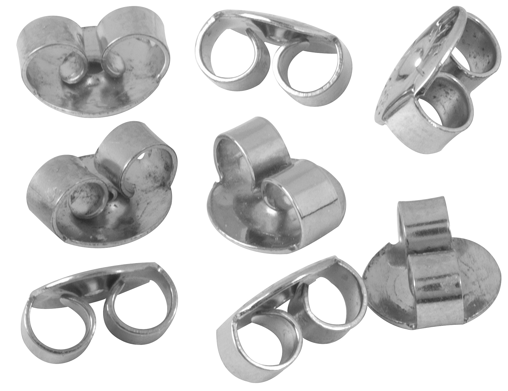 SS316L EARSTUDS BUTTERFLY (1 BAG OF 50 PAIRS)